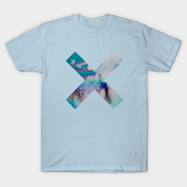 tumblr cross with clouds T-Shirt by Aecheoloun